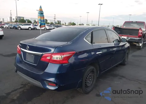 2016 Nissan Sentra S z USA, uszkodzony, nr VIN 3N1AB7AP3GY253965